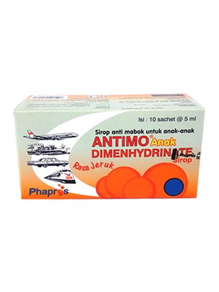 ANTIMO ANAK RASA JERUK ISI 10 SACHET - Tanya Obat